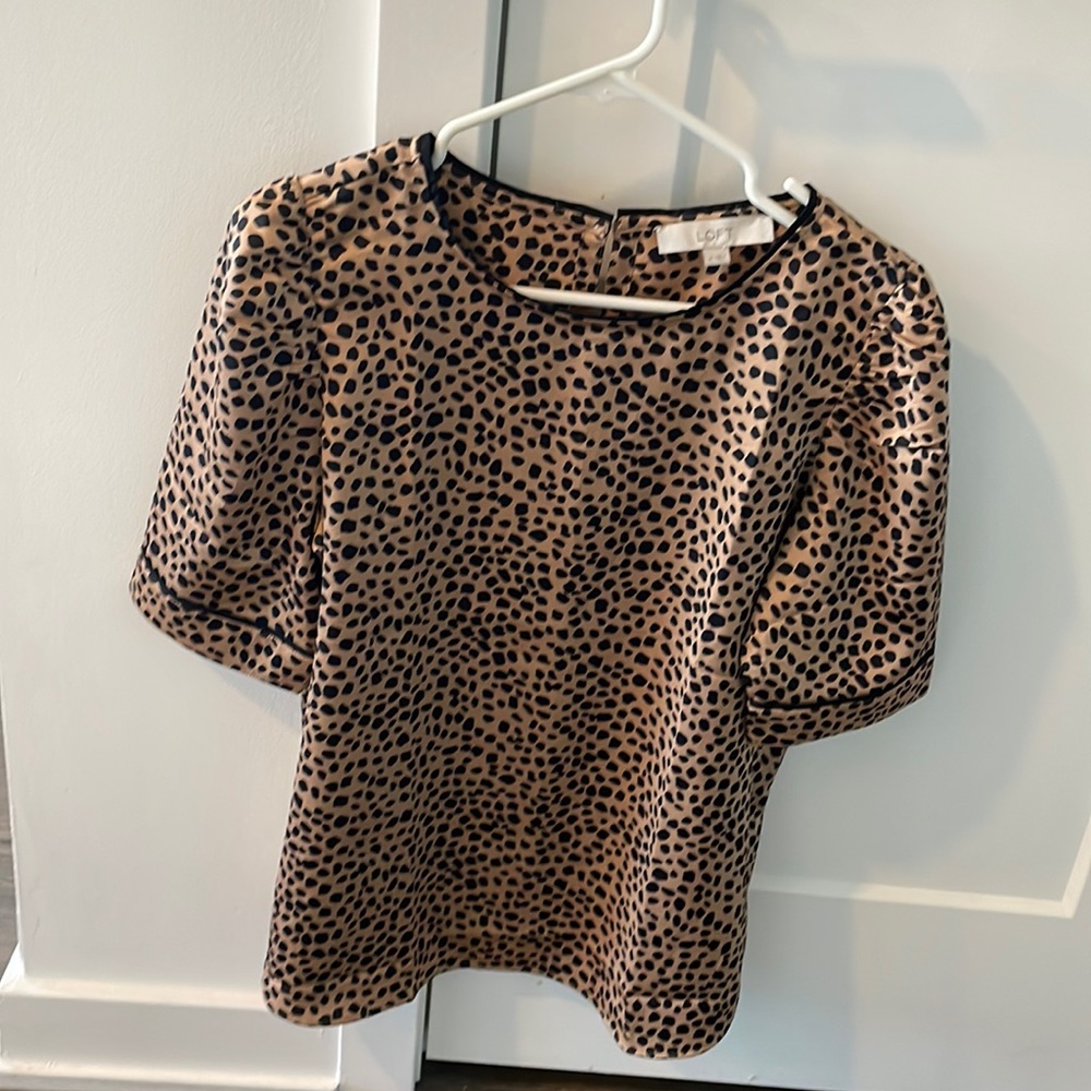 Leopard Blouse